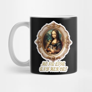 Mona Lisa and her cat Mug